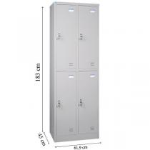 Tủ locker TU982-2K