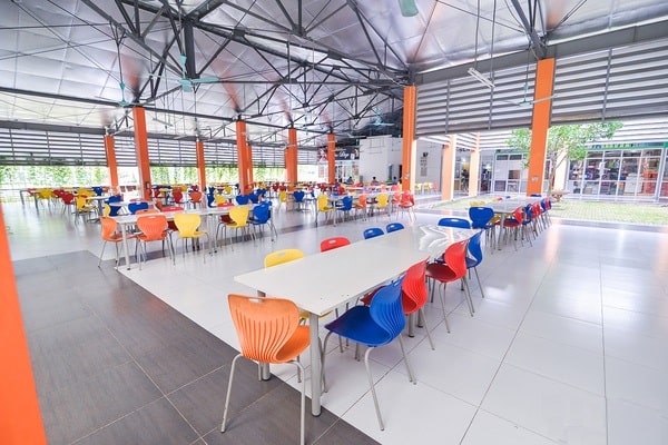 B&agrave;n ăn c&ocirc;ng nghiệp chất lượng đ&aacute;ng sử dụng nhất hiện nay